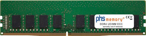 PHS-memory 16GB RAM Speicher kompatibel mit Asus PRIME A520M-R DDR4 UDIMM ECC 3200MHz PC4-25600-E (SP525599)