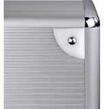 Hama 00181435 Microgroove record case Argento custodia CD/DVD