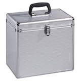 Hama 00181435 Microgroove record case Argento custodia CD/DVD