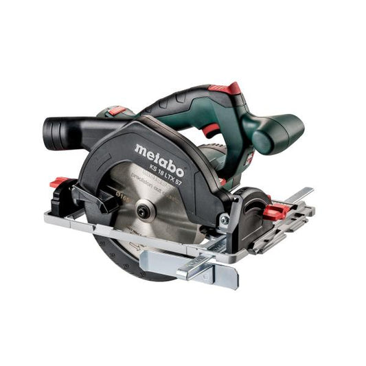 Metabo KS 18 LTX 57 4600 Giri/min Sega da tavolo Nero, Verde, Rosso, Argento