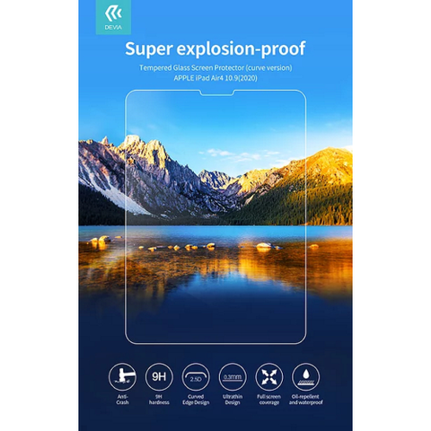 PELLICOLA IN VETRO TEMPERATO PER IPAD AIR 4 GEN. 10.9