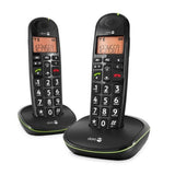 Doro PhoneEasy 100w Duo Telefono DECT Nero