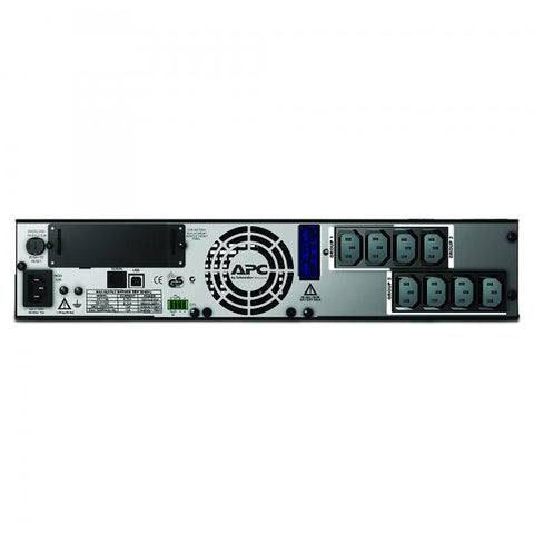 APC SMX1500RMI2U UPS 700W/1.000VA DURATA A PIENO CARICO IN BLACKOUT 10.2 MIN COLORE NERO GARANZIA ITALIA