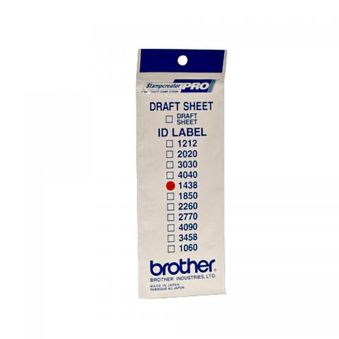 BROTHER ID1438 ETICHETTE 14X38MM