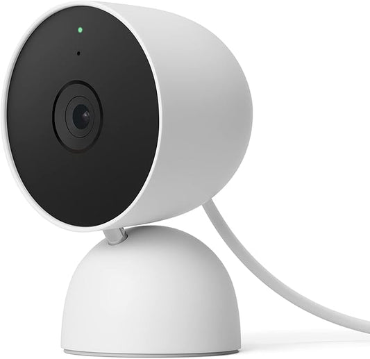 *** Caméra de Surveillance Google Nest Cam Snow White (NESTCAM2G)