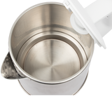 Clatronic WKS 3692 bollitore elettrico 1,5 L Acciaio inossidabile, Bianco 2200 W