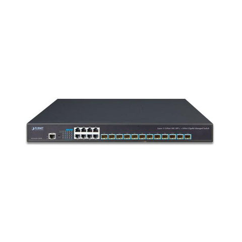 Planet XGS-6350-12X8TR switch di rete Gestito L3 Gigabit Ethernet (10/100/1000) Nero 1U