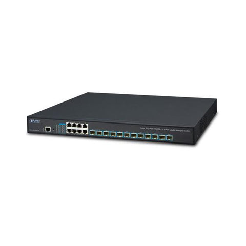 Planet XGS-6350-12X8TR switch di rete Gestito L3 Gigabit Ethernet (10/100/1000) Nero 1U