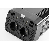 Technaxx 1200W TE16 adattatore e invertitore Interno Nero (Technaxx TE16 - DC til AC inverter - 1)