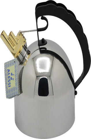 Alessi 9091 FM - Wasserkessel - Edelstahl - mit Stahlboden -  16,5cm (9091 FM)