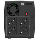 PowerWalker VI 1500 STL gruppo di continuit [UPS] A linea interattiva 1,5 kVA 900 W 4 presa[e] AC (Basic VI 1500 STL EU - UPS 1500VA/900W - Line Interactive, HID driver - Warranty: 24M)