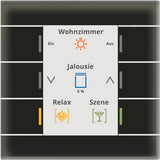 MDT BE-GT20S.02S KNX Glastaster II Smart mit Farbdisplay Schwarz (BE-GT20S.02S)