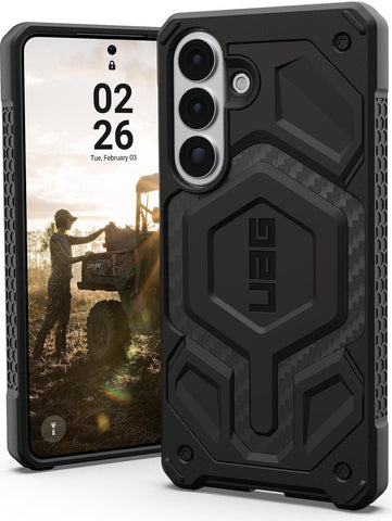 UAG Urban Armor Gear Monarch Pro Case mit Magnet-Modul  Samsung Galaxy S26+  carbon fiber  214514114242 (214514114242)