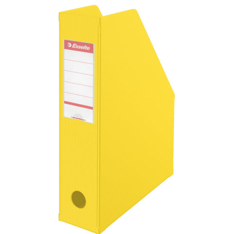 Esselte VIVIDA raccoglitore Giallo Cloruro di polivinile [PVC] (Esselte Vivida tidsskriftsamler PVC A4)
