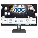 MONITOR AOC 23,8" TN VGA HDMI DP 5MS AOC 24E1Q 16:9 MM