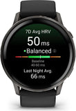 Garmin Venu 4 Smartwatch 45mm schwarz/schiefergrau (010-03014-00)