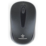 MEDIACOM M-MEA877 MOUSE OTTICO WIRELESS 1.000 DPI 2.4 GHz NERO BLU ROSSO SILVER