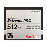 SanDisk Extreme Pro memoria flash 512 GB CFast 2.0
