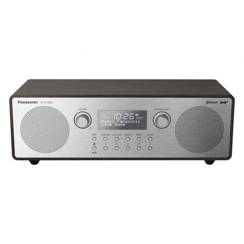 Panasonic RF-D100BT radio Portatile Digitale Nero, Grigio