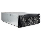 Inter-Tech 88887236 computer case Supporto Nero, Grigio (Inter-Tech 4W2 Mining Rack - rack-mont)