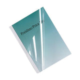 GBC TERMOCOPERTINA IN CARTONCINO + PVC 210X297 mm A4 DORSO 1.5 mm CAPACITA' FOGLI MIN 1 MAX 15 COL. BIANCO CONF 100 PZ.