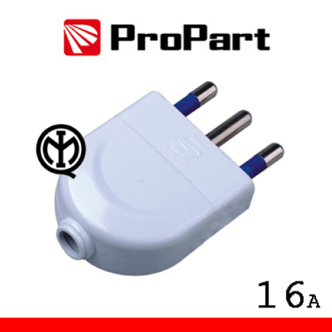 PROPART SPINA 16A 2P+T BOLSA DE POLIETILENO