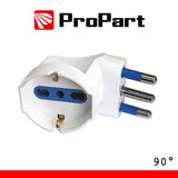PROPART ADATTATORE SCHUKO 90 SPINA16A SALVASPAZIO
