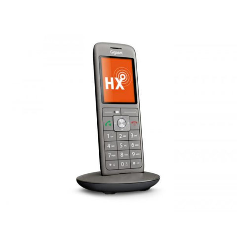 Gigaset CL660HX Analog/DECT telephone Identificatore di chiamata Antracite, Nero