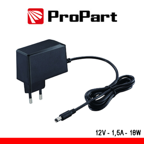 PROPART ALIMENTATORE SWITCHING TENSIONE COSTANTE 12VDC 1.5A (18W)