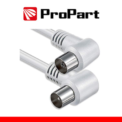 PROPART CAVO ANTENNA TV IEC 2.5M SP-PR 90 BIANCO