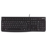 LOGITECH K120 TASTIERA USB LAYOUT FRANCESE BLACK