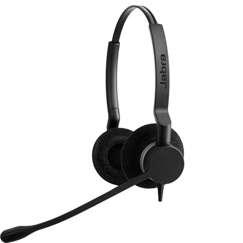 Jabra Biz 2300 Duo Cuffia Padiglione auricolare USB tipo-C Nero