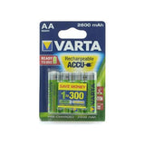 BATTERIA STILO AA RICARICABILE 2600MAH CONF.BLISTER 4PZ VARTA