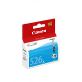 CANON CLI-526C CARTUCCIA CIANO PER PIXMA MG5150-5250-6150-8150-IP4850 (4541B001)