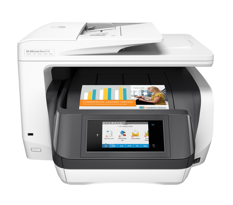 HP OfficeJet Pro 8730 Getto termico d'inchiostro A4 2400 x 1200 DPI 24 ppm Wi-Fi