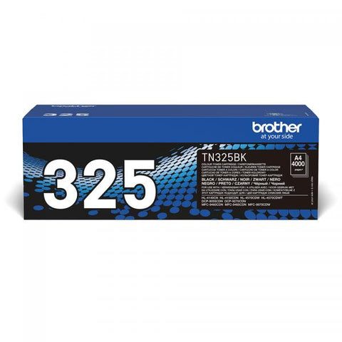 TONER BROTHER TN325BK NERO 4000 PAG X DCP-9055CDN MFC-9460CDN MFC-9465CDN MFC-9970CDW HL-4140CN HL-4150CDN HL-4570CDW