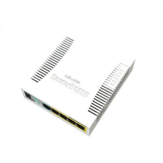 Mikrotik CSS106-1G-4P-1S Gigabit Ethernet (10/100/1000) Supporto Power over Ethernet (PoE) Bianco switch di rete