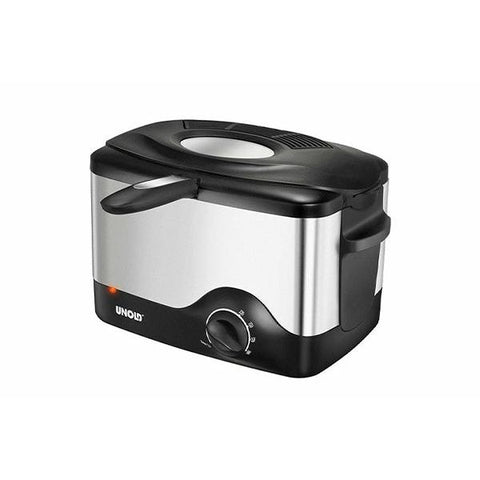 Unold 58615 Singolo Nero, Acciaio inossidabile fryer