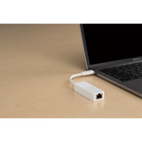 D-LINK ADATTATORE DI RETE DA USB-C A GIGABIT ETHERNET RJ-45 BIANCO