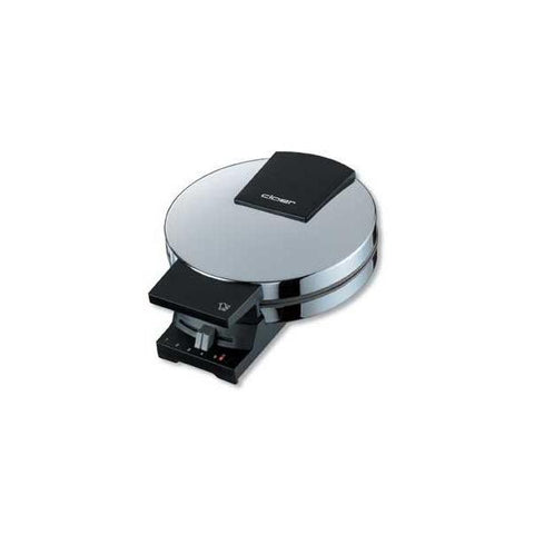 Cloer 185 piastra per waffle Nero, Cromo 930 W
