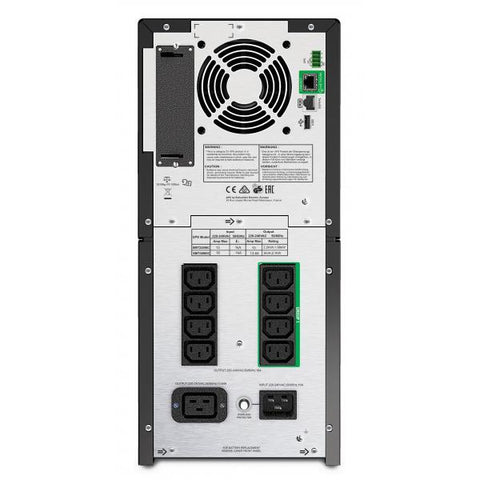 APC Smart-UPS 2200VA gruppo di continuit [UPS] A linea interattiva 2,2 kVA 1980 W 9 presa[e] AC (S-UPS LINEIN 2200VA 230V)