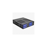 Fantec MR-SA1041 Server di archiviazione Nero, Blu (FANTEC MR-SA1041 - harddisk-array)