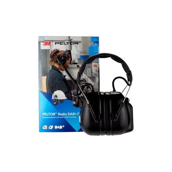 3M HRXD7A-01 cuffia e auricolare Padiglione auricolare Connettore 3.5 mm Nero