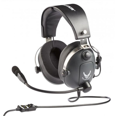 Thrustmaster T.Flight U.S. Air Force Edition Cuffia Padiglione auricolare Nero
