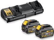 DEWALT DCB132T2-QW - Batterie- & Ladegert-Set - Lithium-Ion (Li-Ion) - 4 Ah - 18 V - DeWalt - Schwarz - Gelb (DCB132T2-QW)