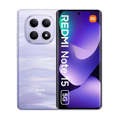 Xiaomi Redmi Note 15 5G Smartphone (17,2 cm/6,77 Zoll, 256 GB Speicher, 108 MP Kamera, EU-Version) Mist Purple