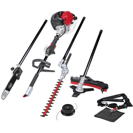Decespugliatore a scoppio SCHEPPACH 52CC 4 in 1 (decespugliatore, potatore, tagliasiepi, tagliabordi)