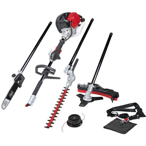 Decespugliatore a scoppio SCHEPPACH 52CC 4 in 1 (decespugliatore, potatore, tagliasiepi, tagliabordi)