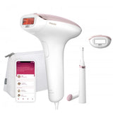 PHILIPS LUMEA ADVANCED 7000 SERIES EPILATORE A LUCE PULSATA IPL VISO E CORPO + RIFINITORE A PENNA BIANCO