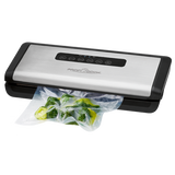 ProfiCook PC-VK 1146 macchina per sottovuoto 800 mbar Nero, Acciaio inossidabile
